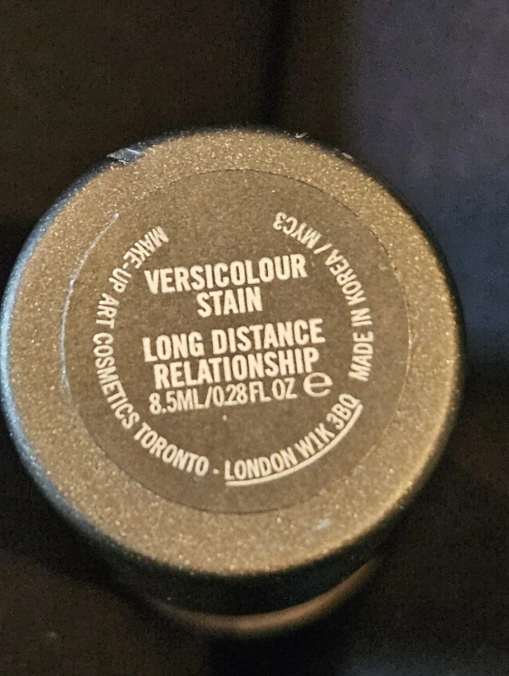 MAC Versicolour Stain #LONG DISTANCE RELATIONSHIP 8.5 ml 0.28 fl oz New/Unused